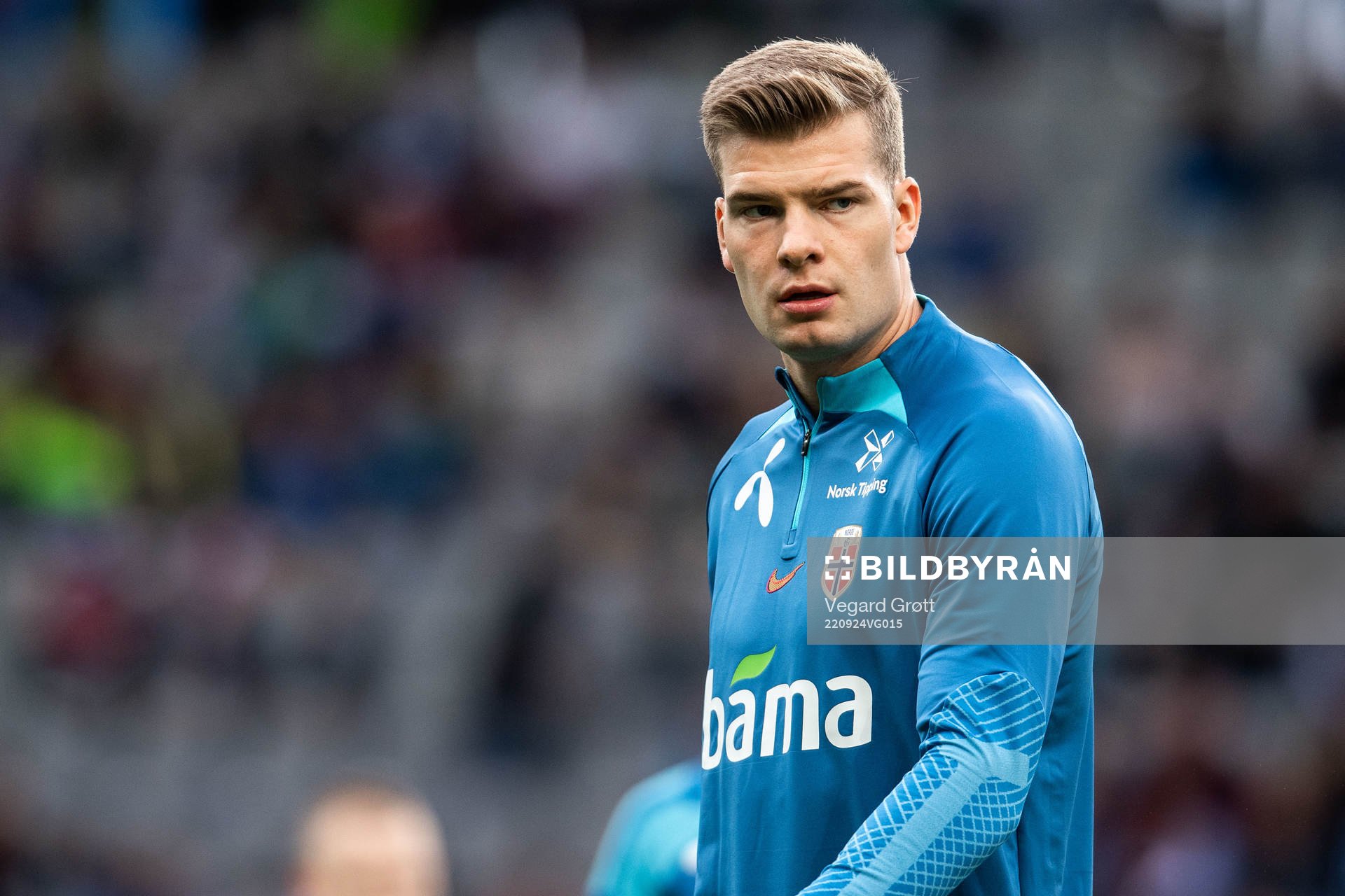 Alexander Sørloth of Norway