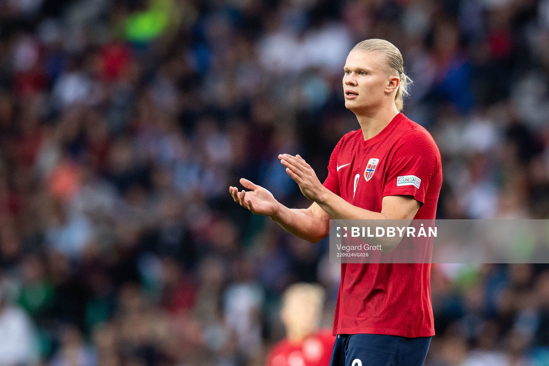 Erling Braut Haaland of Norway