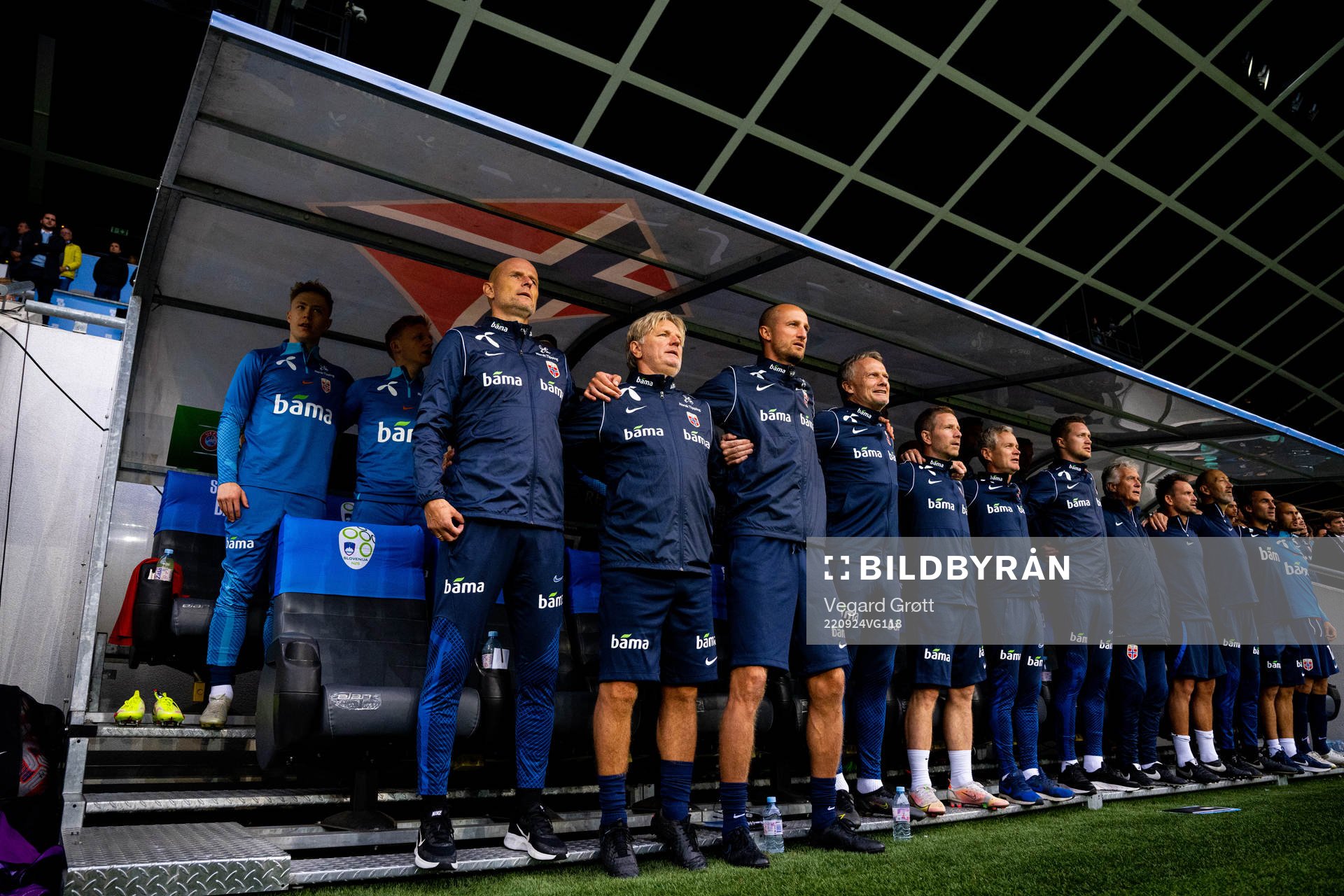 Ståle Solbakken, head coach, Kent Bergersen, assistant