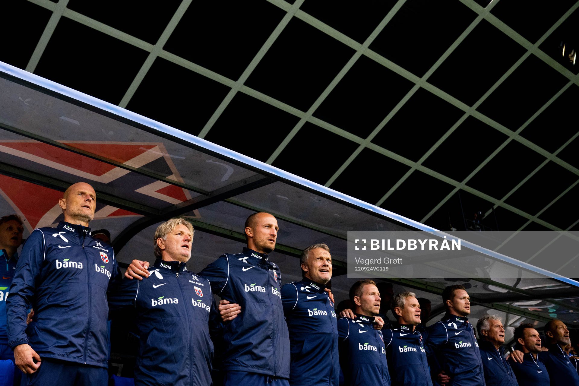 Ståle Solbakken, head coach, Kent Bergersen, assistant