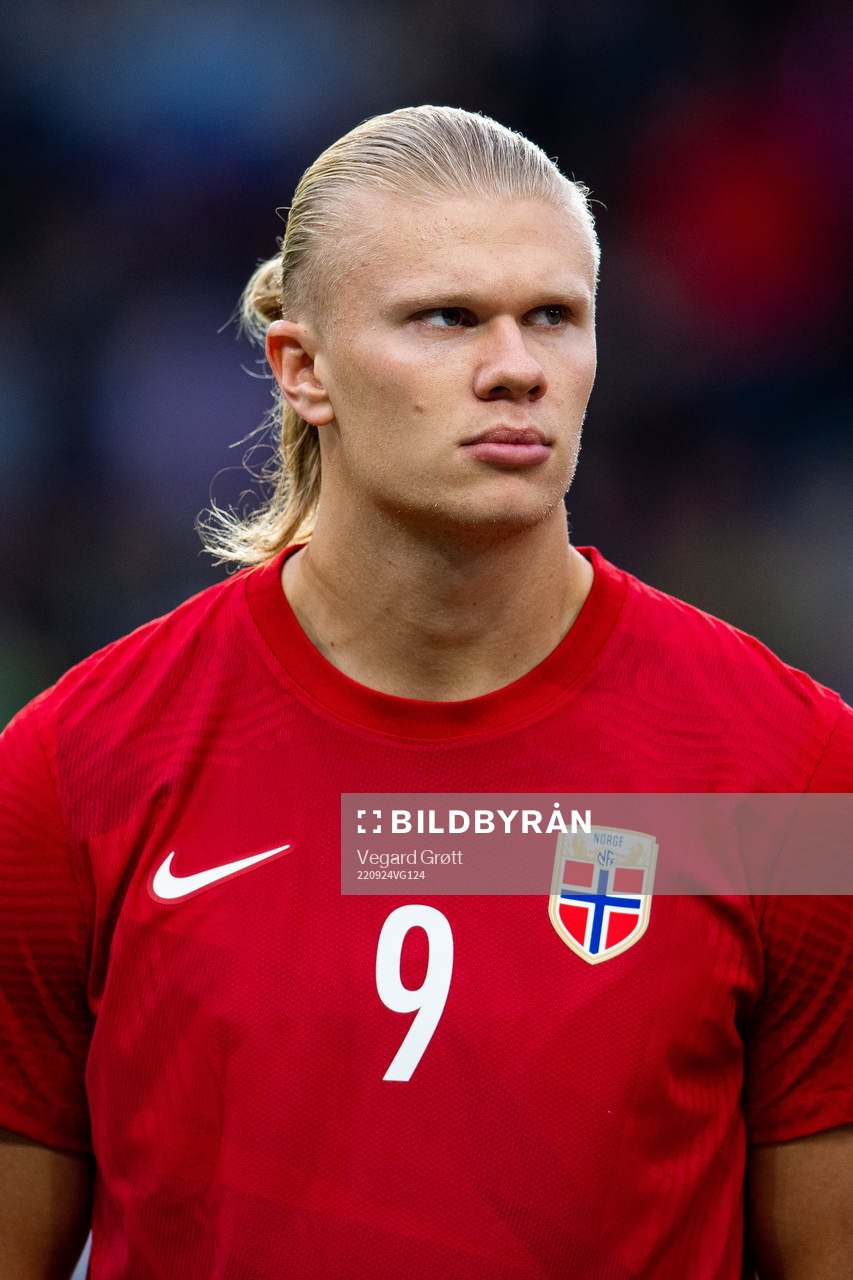 Erling Braut Haaland of Norway