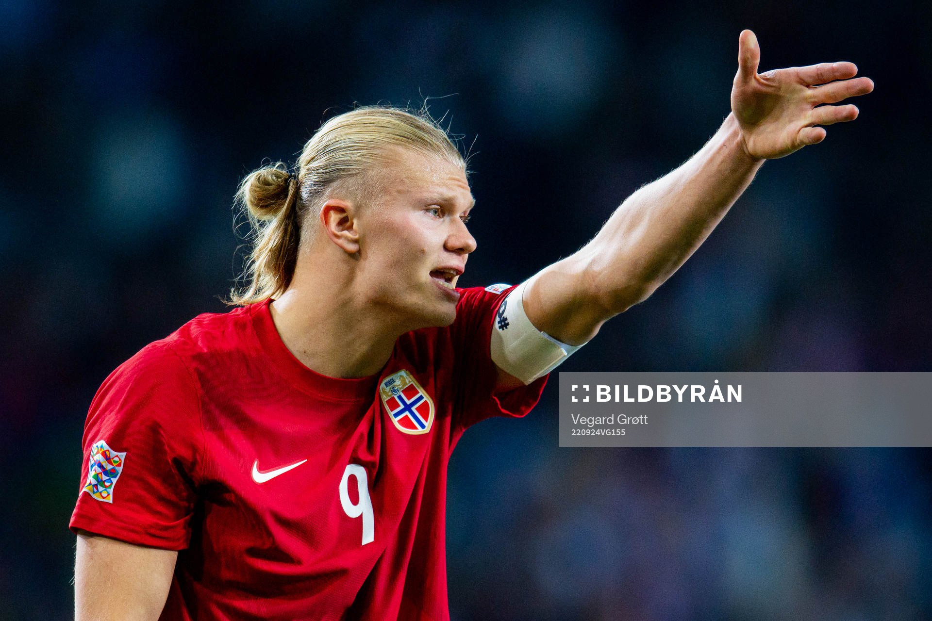 Erling Braut Haaland of Norway