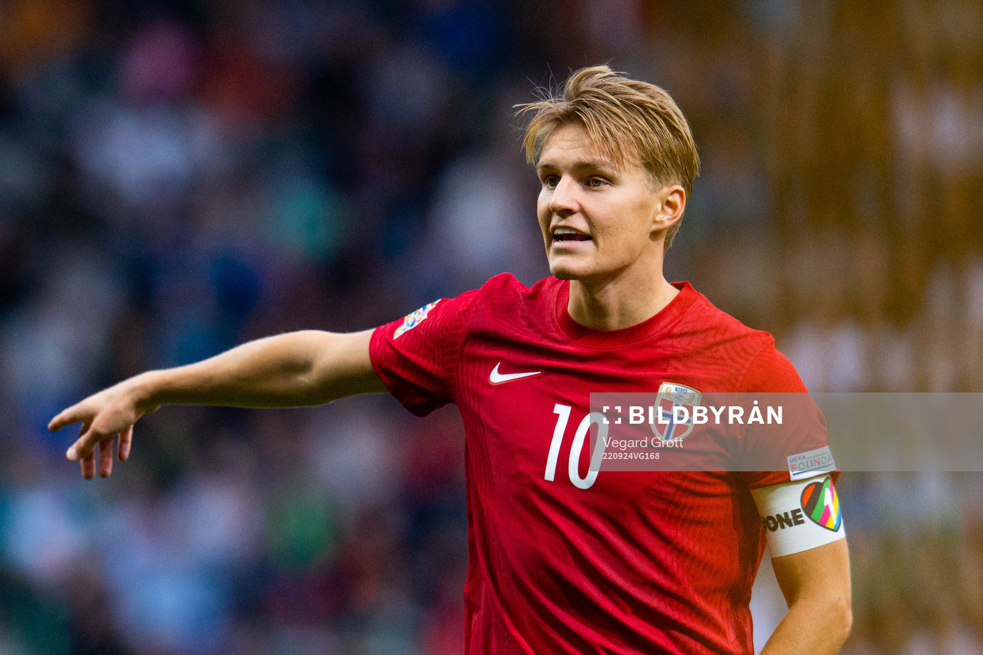 Martin Ødegaard of Norway