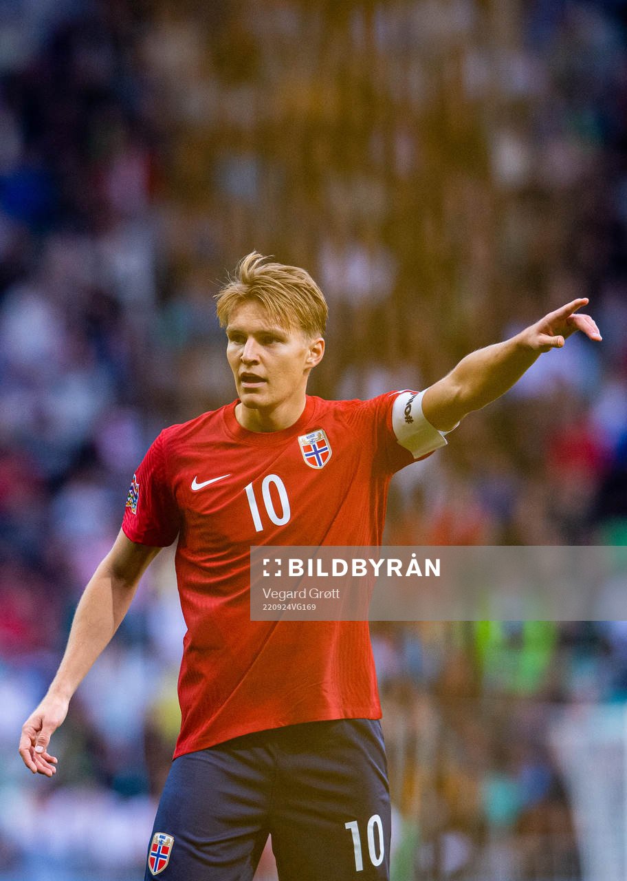 Martin Ødegaard of Norway