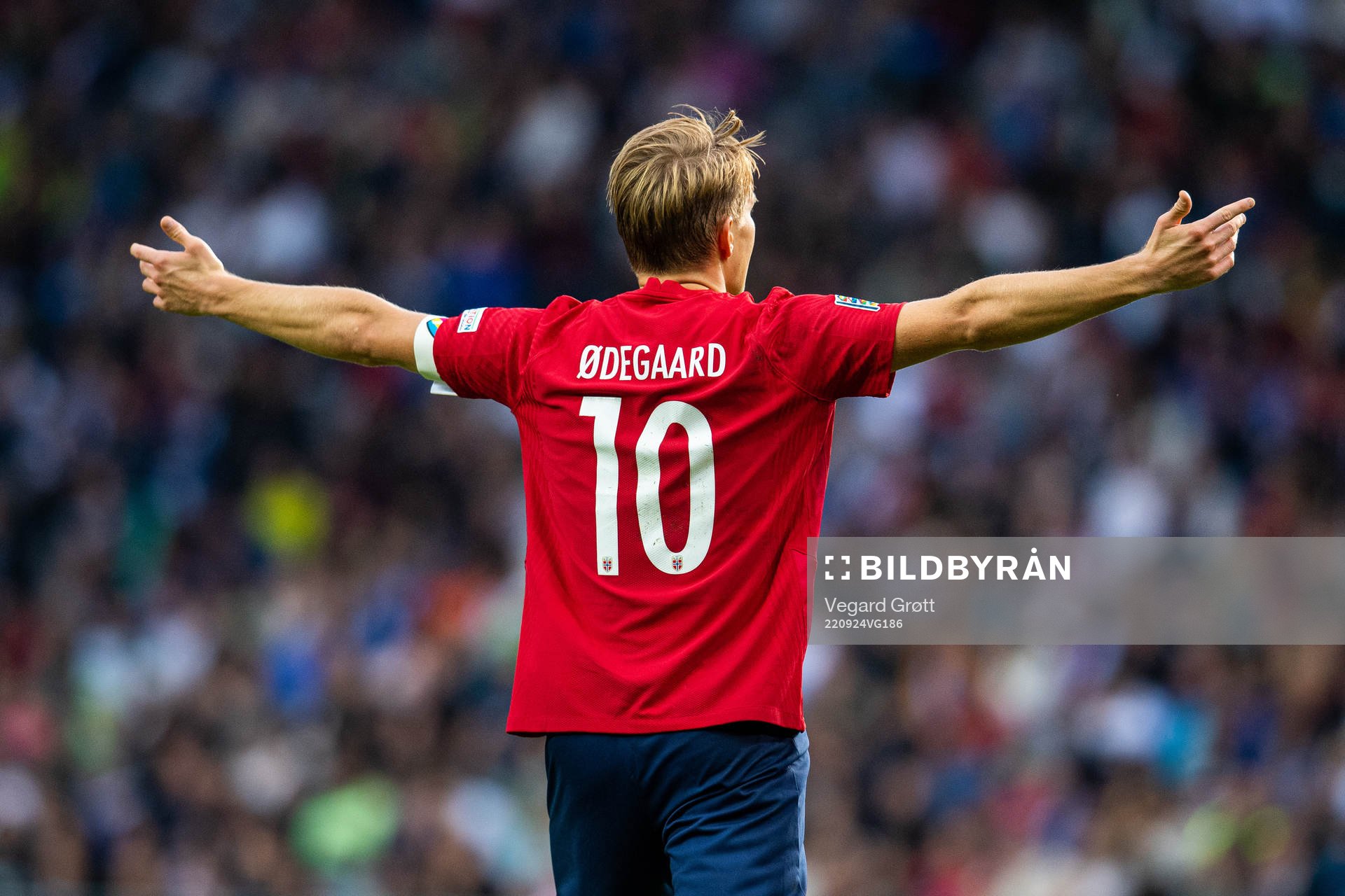 Martin Ødegaard of Norway