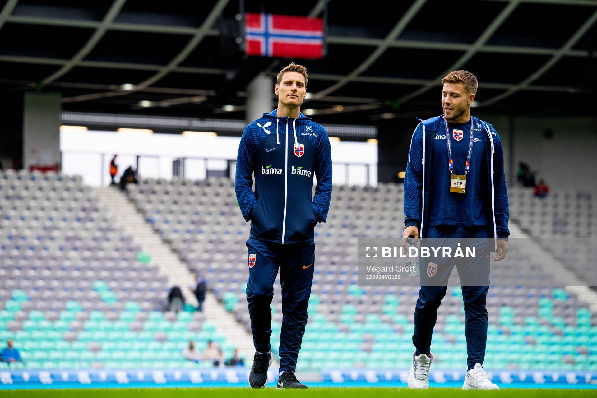 Kristoffer Zachariassen and Fredrik André Bjørkan of