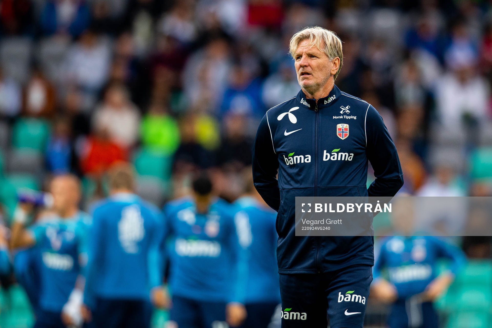 Kent Bergersen, assistant coach of Norway
