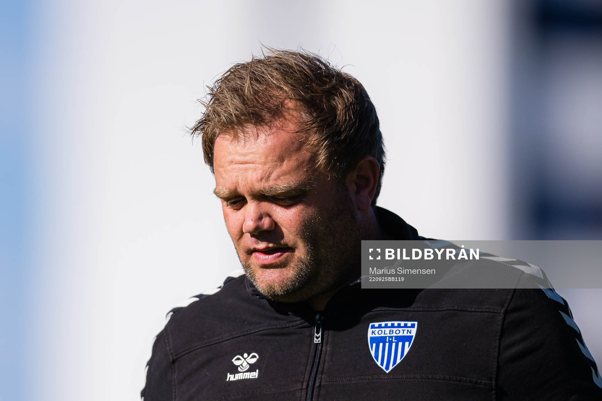 Aleksander Olsen, head coach of Kolbotn, ahead of the Toppserien football match between Kolbotn and LSK Kvinner on September 25, 2022 in Oslo.