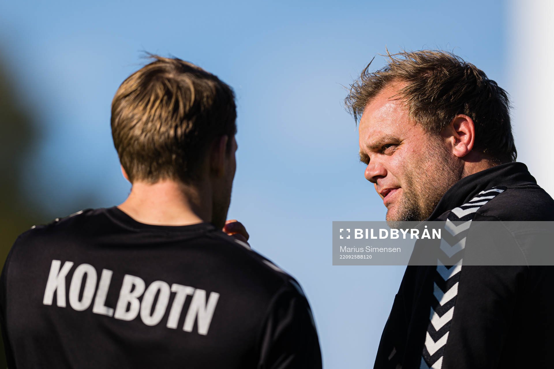 Aleksander Olsen, head coach of Kolbotn, ahead of the Toppserien football match between Kolbotn and LSK Kvinner on September 25, 2022 in Oslo.
