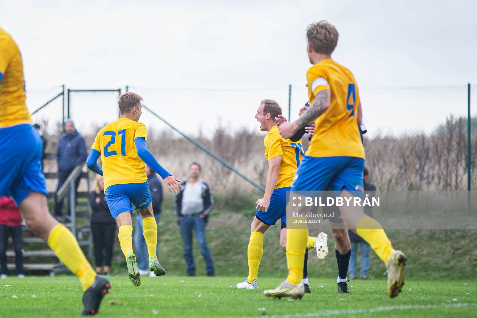 Klagshamns Jesper Bengtsson jublar