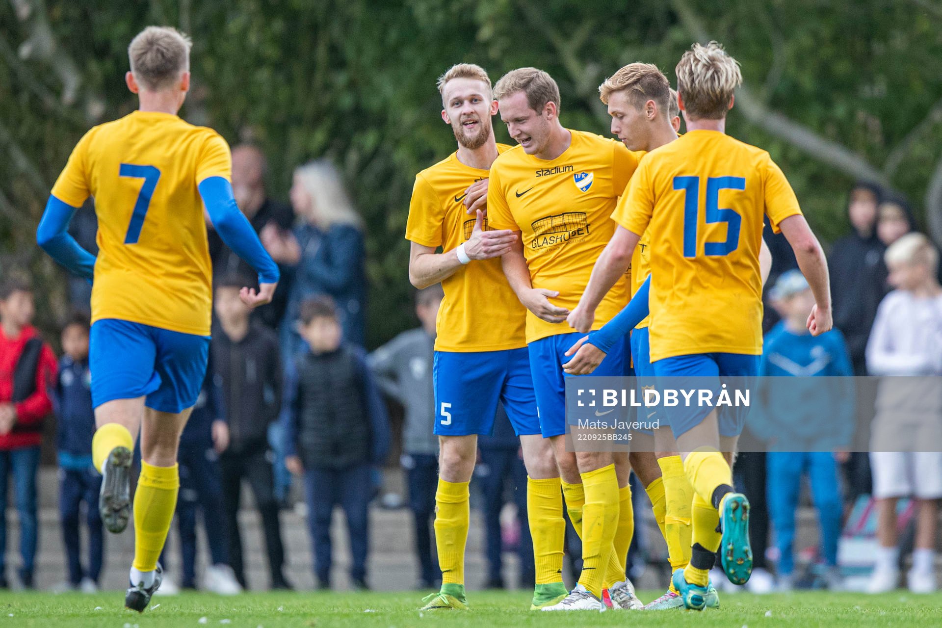 Klagshamns Jesper Bengtsson jublar