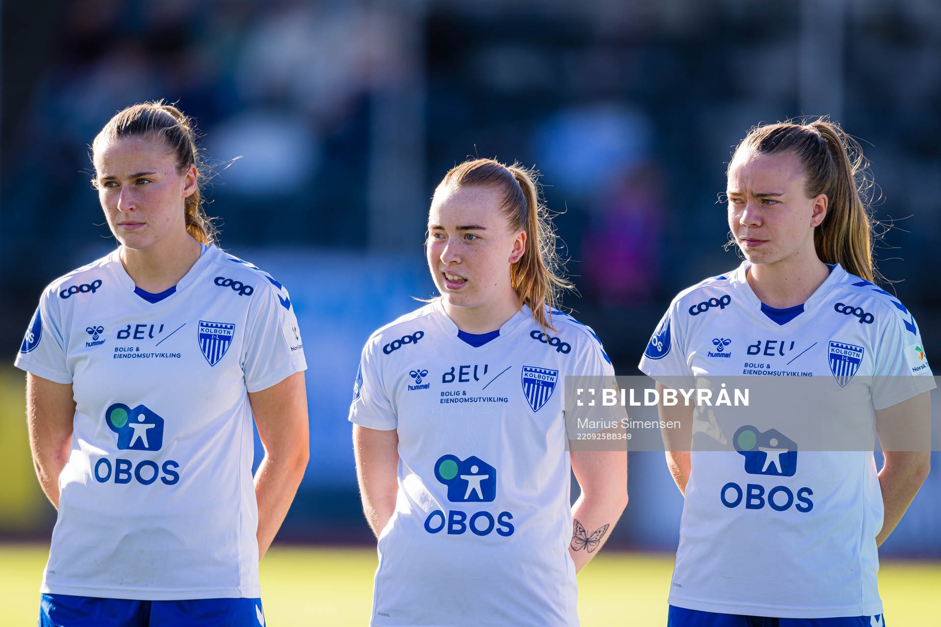 Tonje Pedersen, Marie Hella Andresen and Susanne Oliver