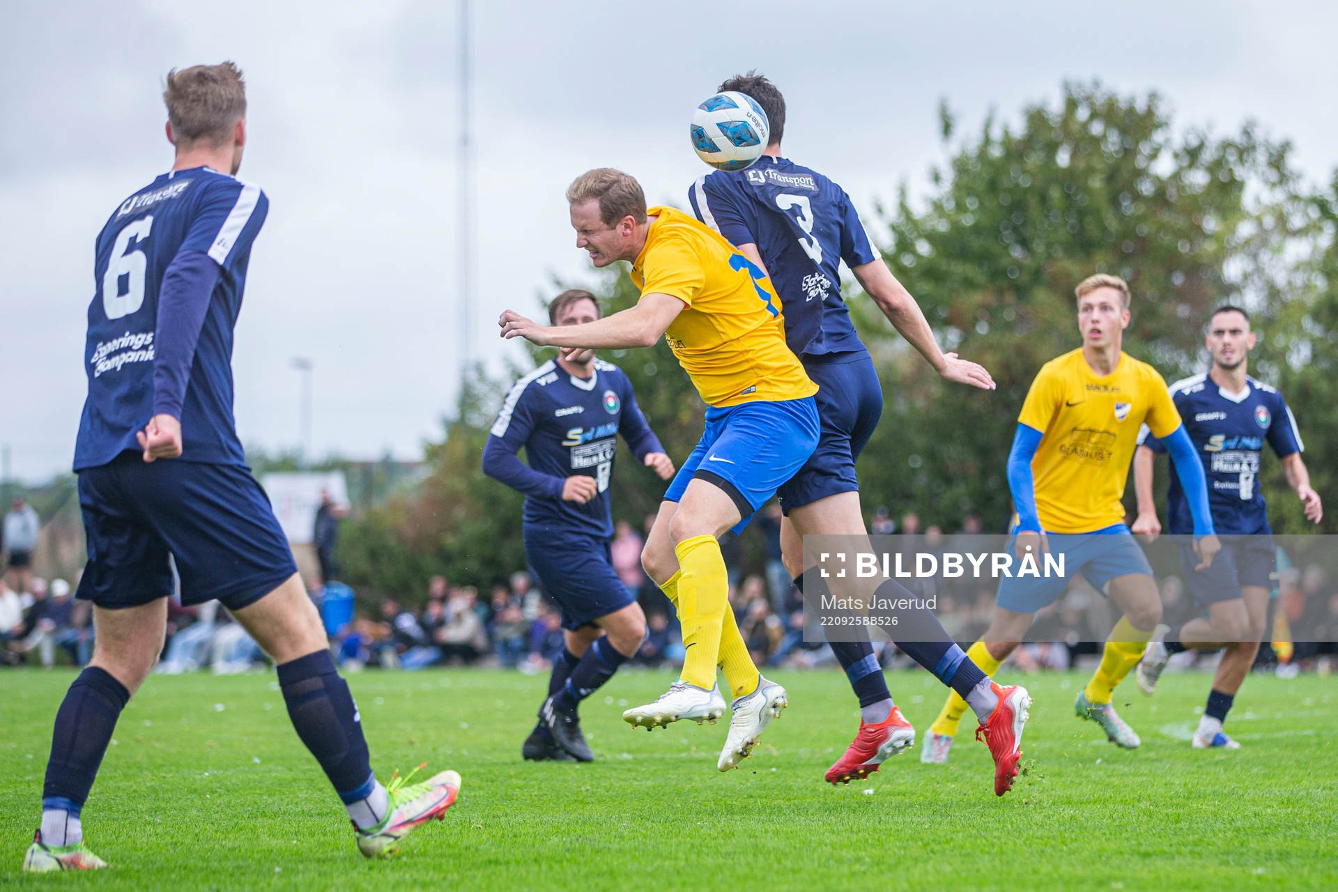 Klagshamns Jesper Bengtsson och FC Trelleborgs Andreas