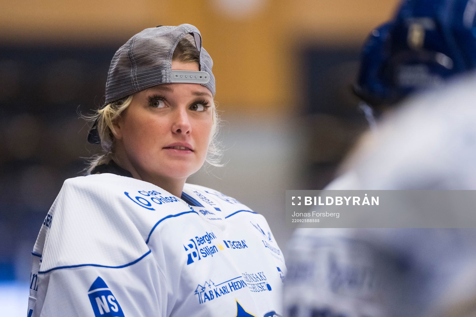 Leksands målvakt Amanda Johansson