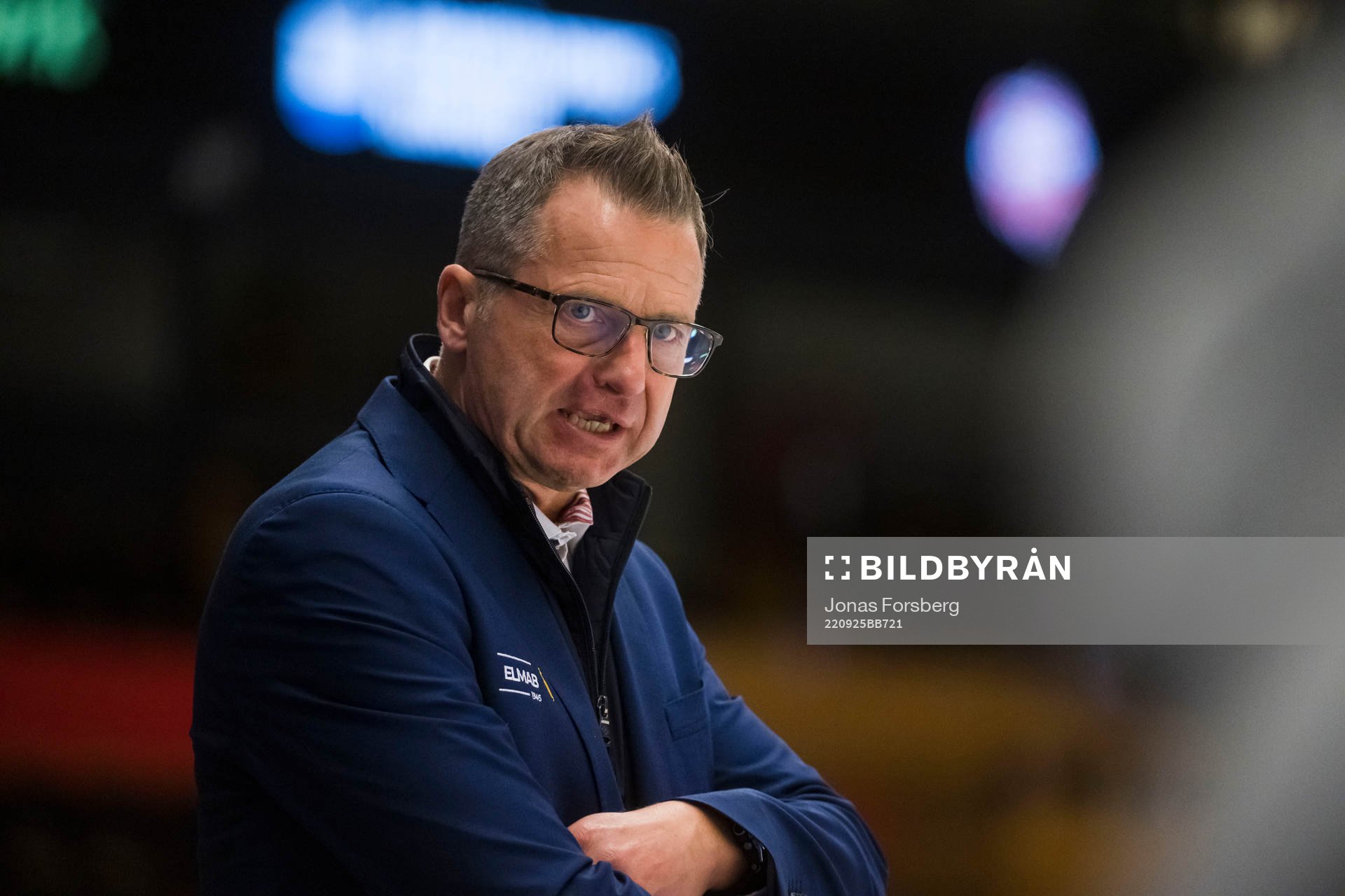 Leksands assisterande tränare Hans Lodin