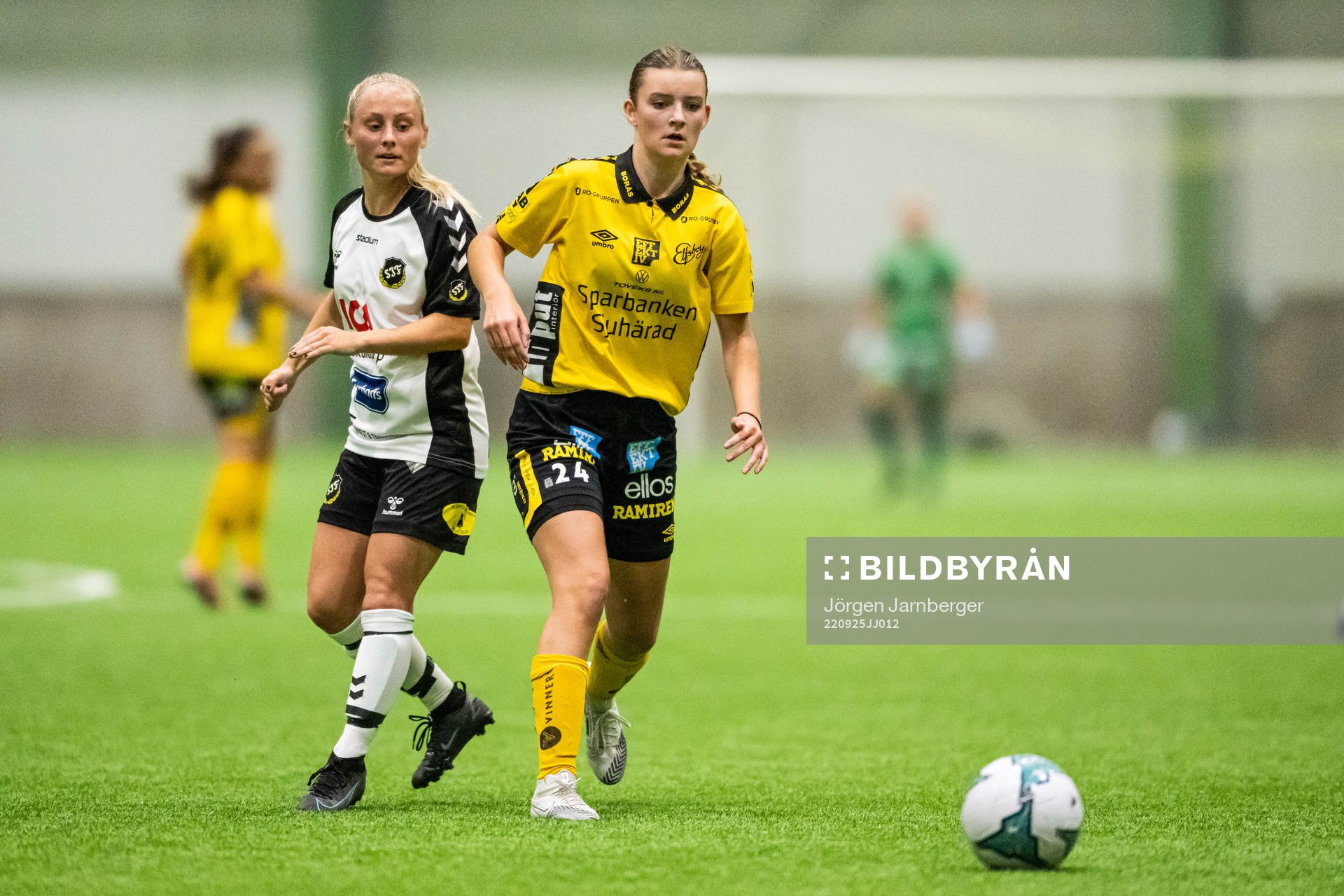 Skultorps Vilma Ward och Elfsborgs Ida Backlund
