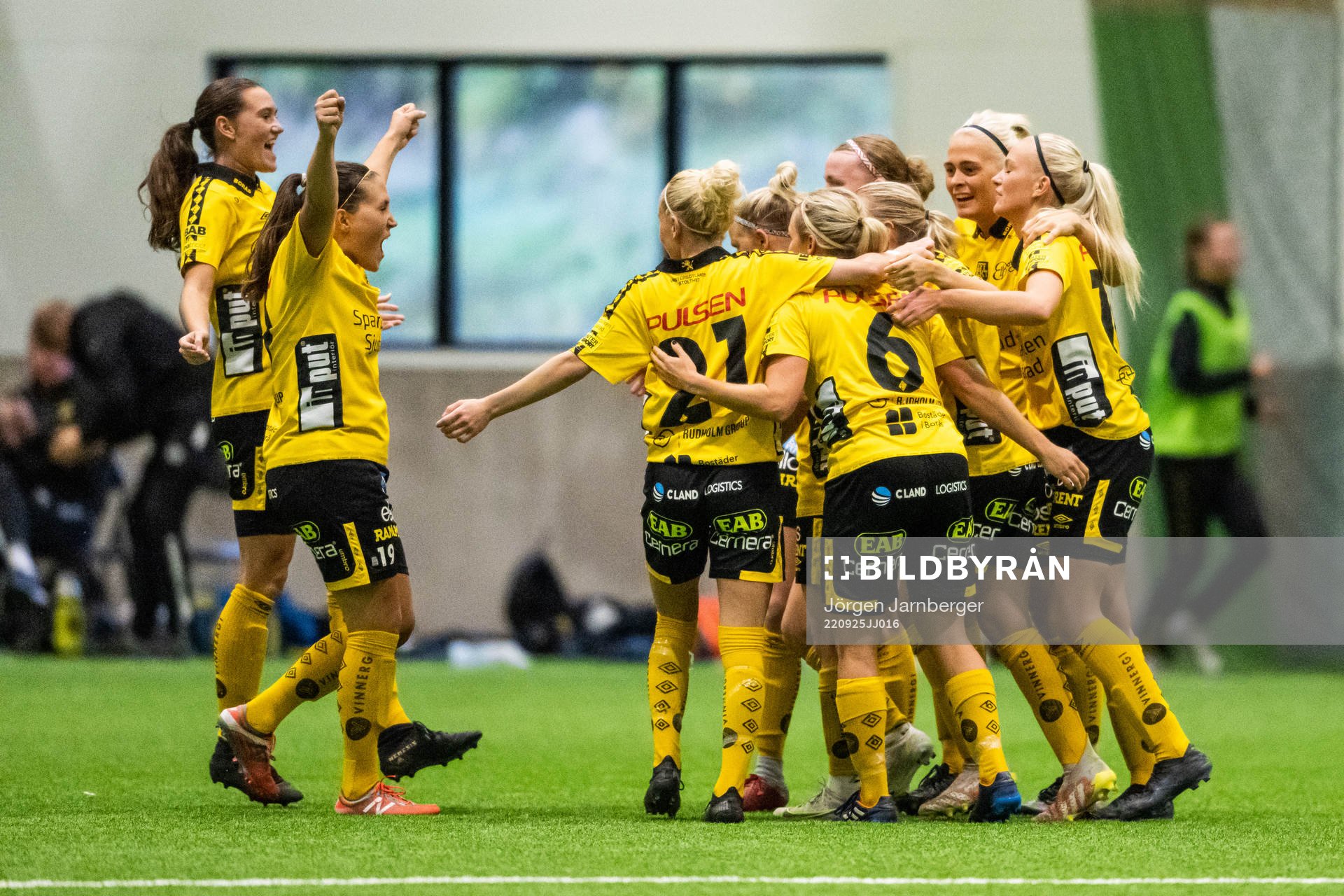 Elfsborgs spelare jublar