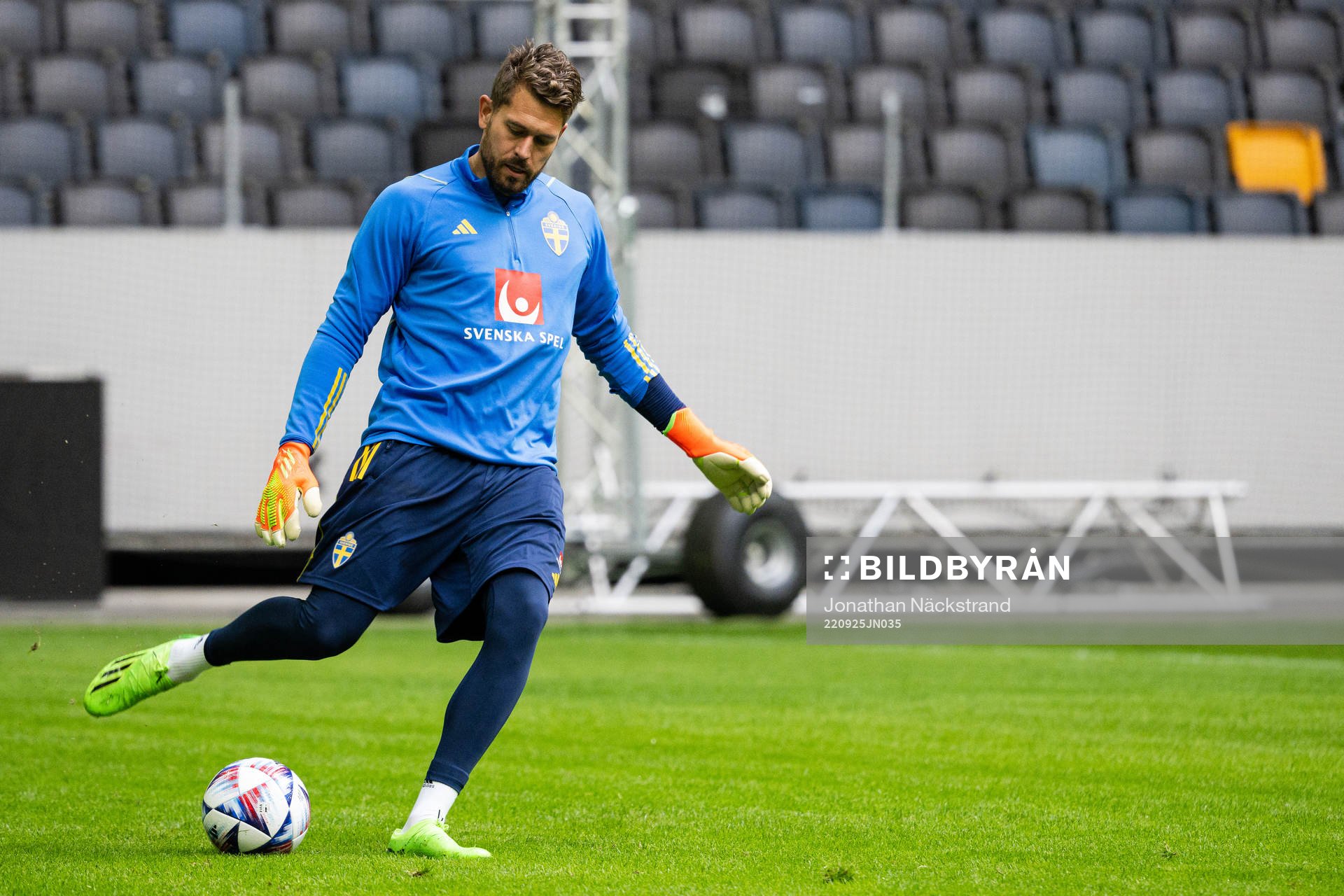 Goalkeeper Kristoffer Nordfeldt