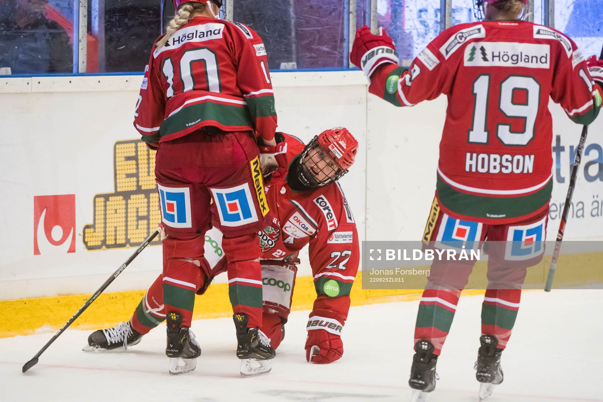 Modos Jaycee Magwood  gör det avgörande målet 2-1 Wilma