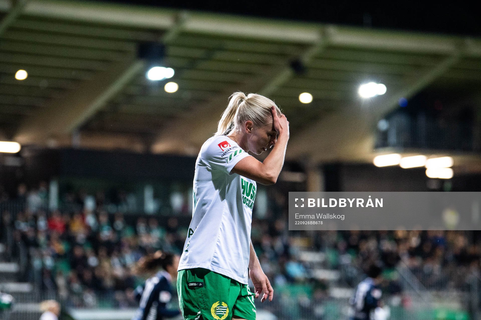Hammarbys Jonna Andersson deppar