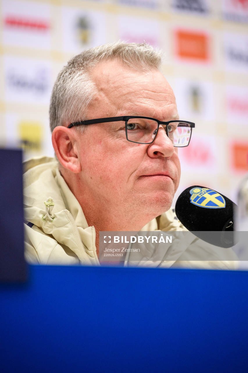 Head coach Janne Andersson