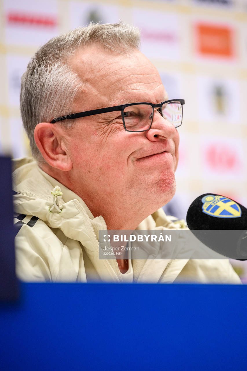 Head coach Janne Andersson
