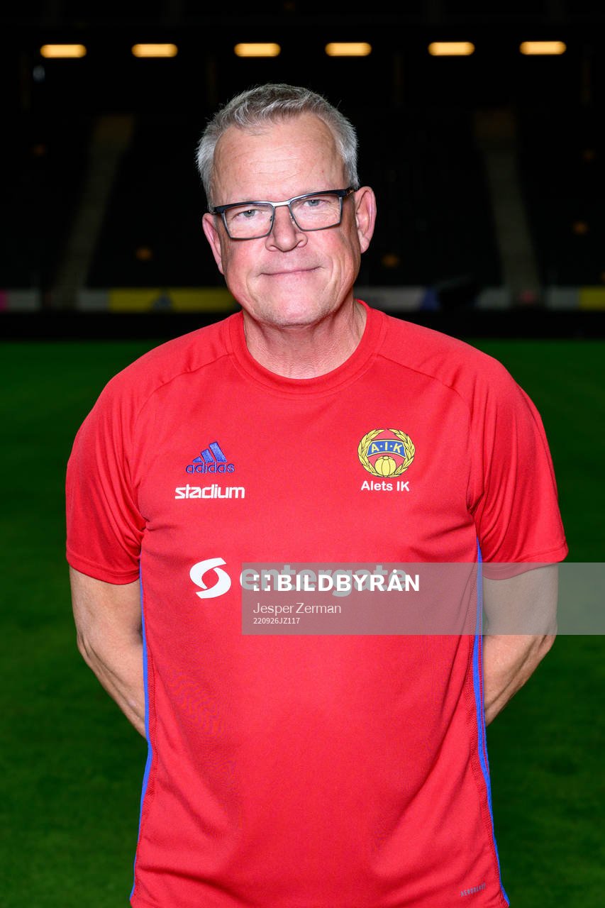 Head coach Janne Andersson poses for a portrait with the