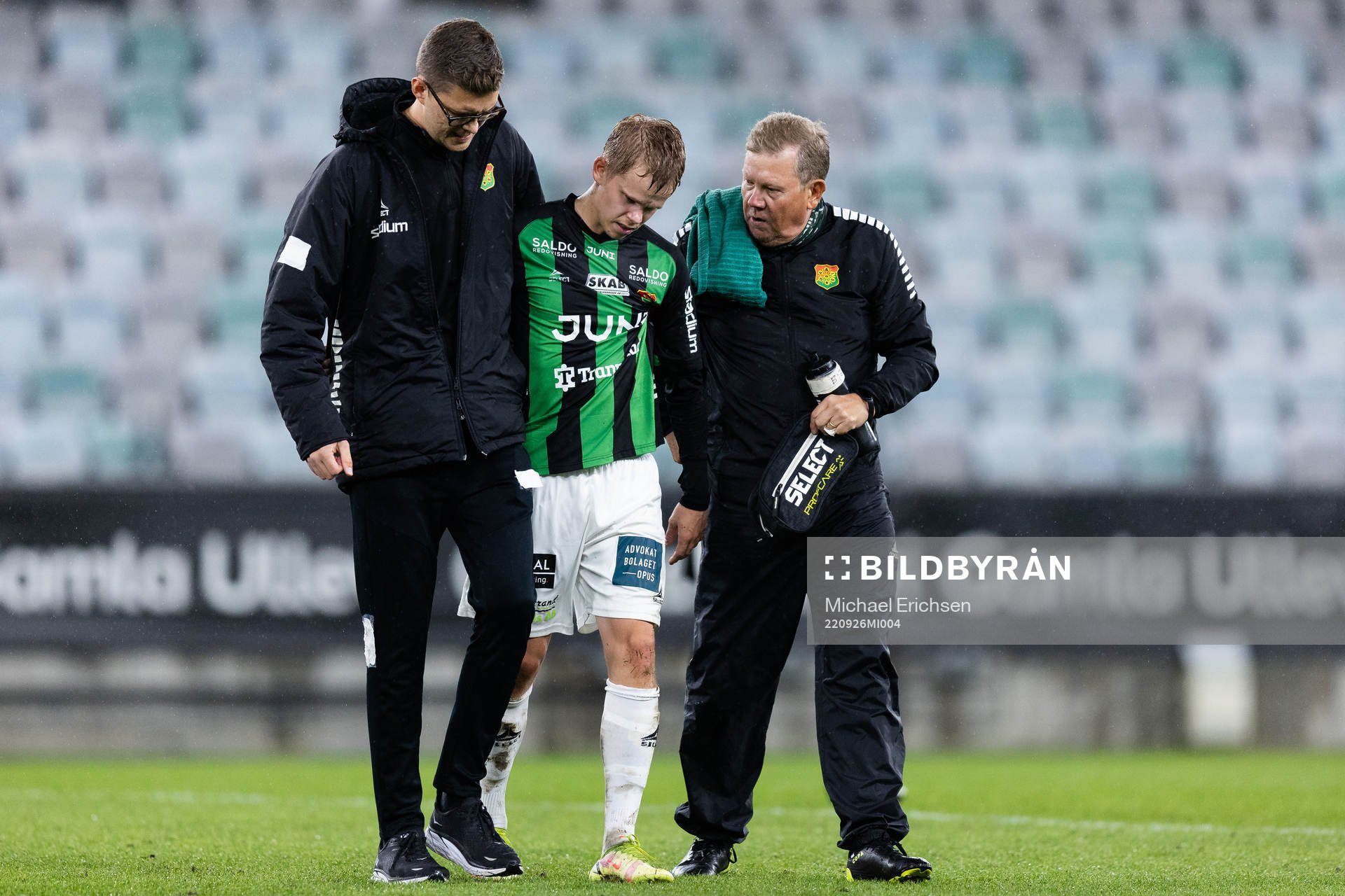 GAIS Viktor Alexandersson utgår