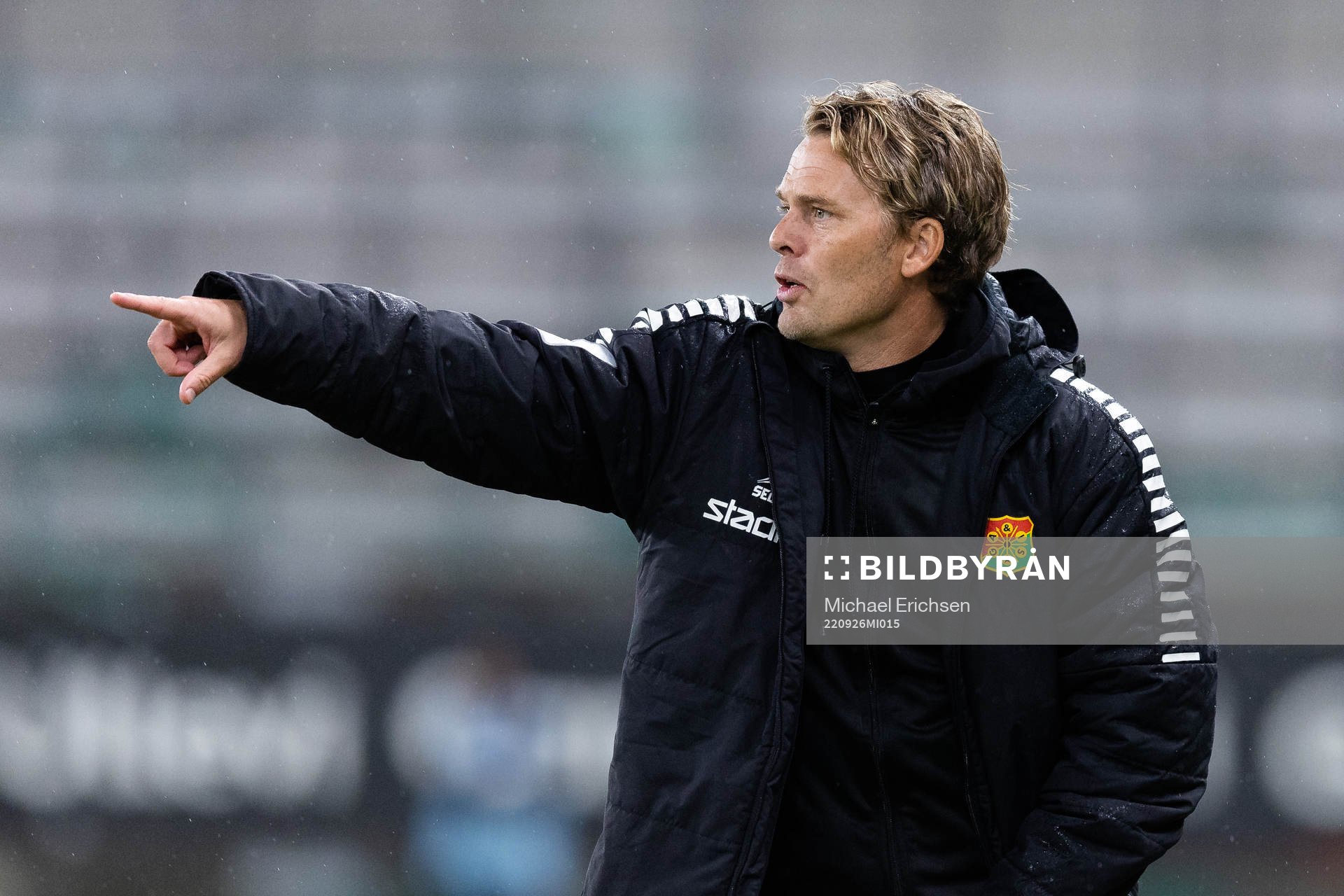 GAIS huvudtränare Fredrik Holmberg