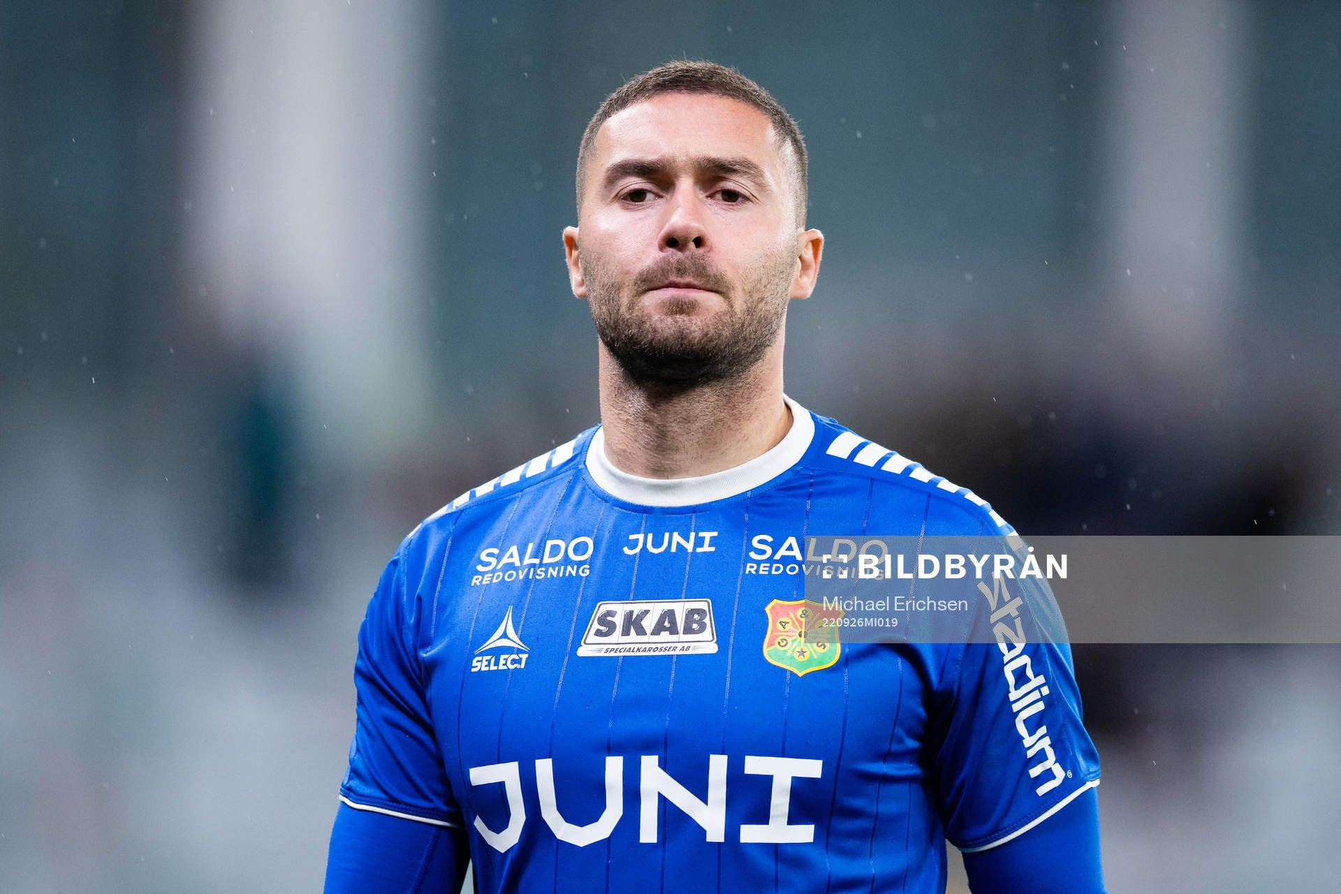GAIS målvakt Mergim Krasniqi