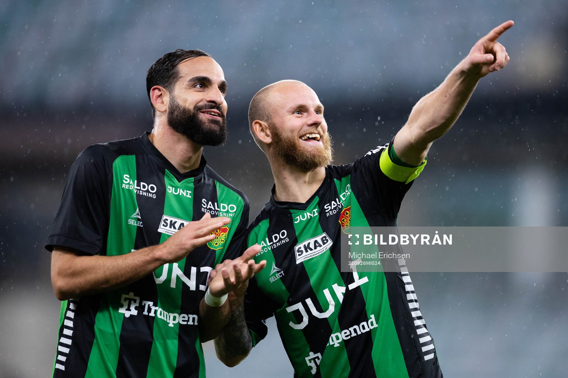 GAIS Mervan Celik och Niklas Andersen