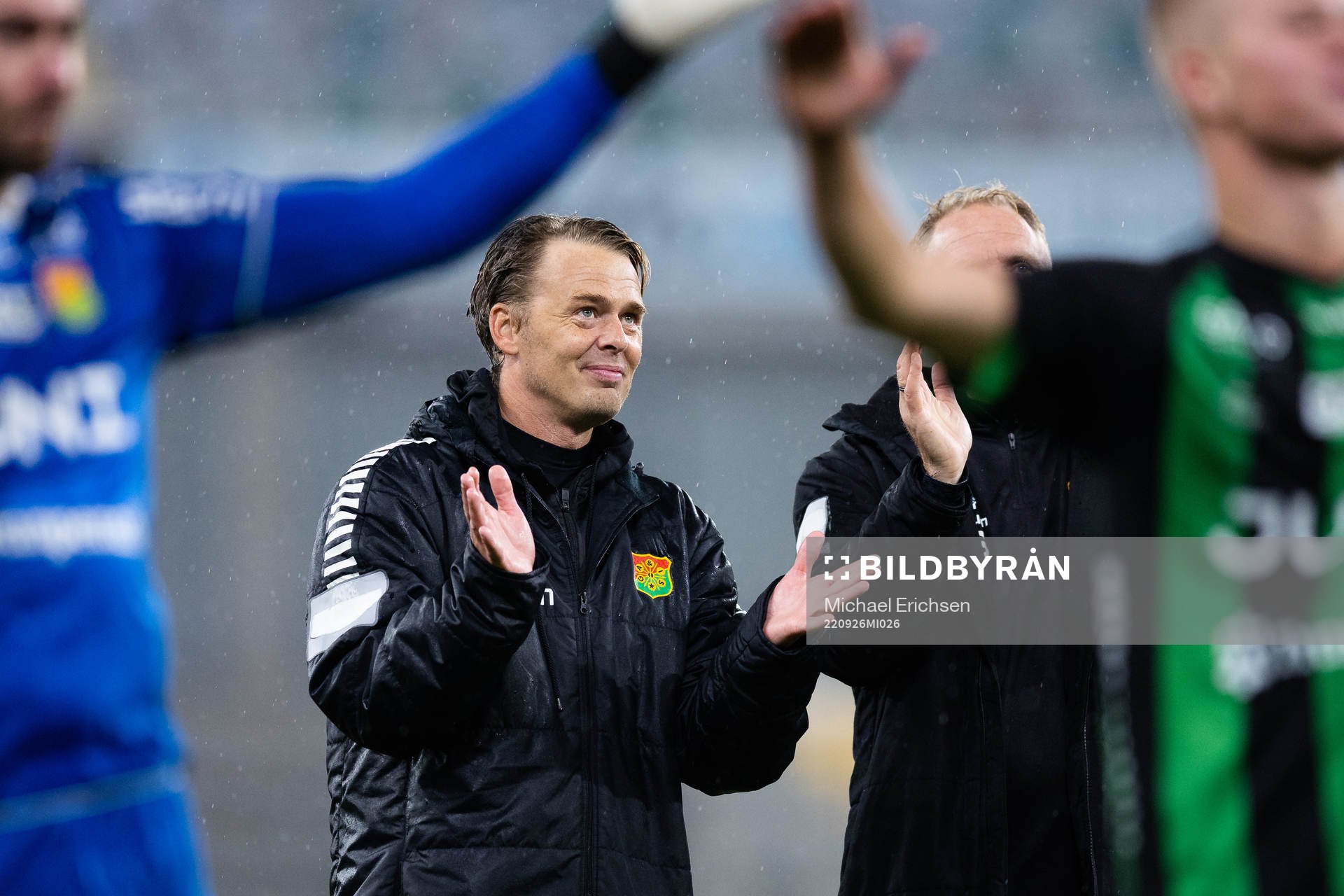 GAIS  huvudtränare Fredrik Holmberg
