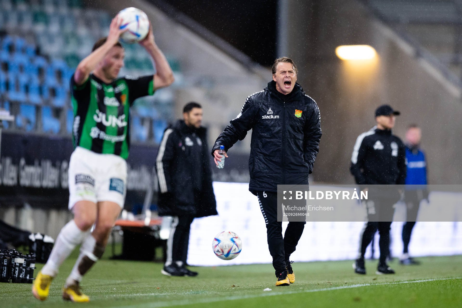 GAIS  huvudtränare Fredrik Holmberg