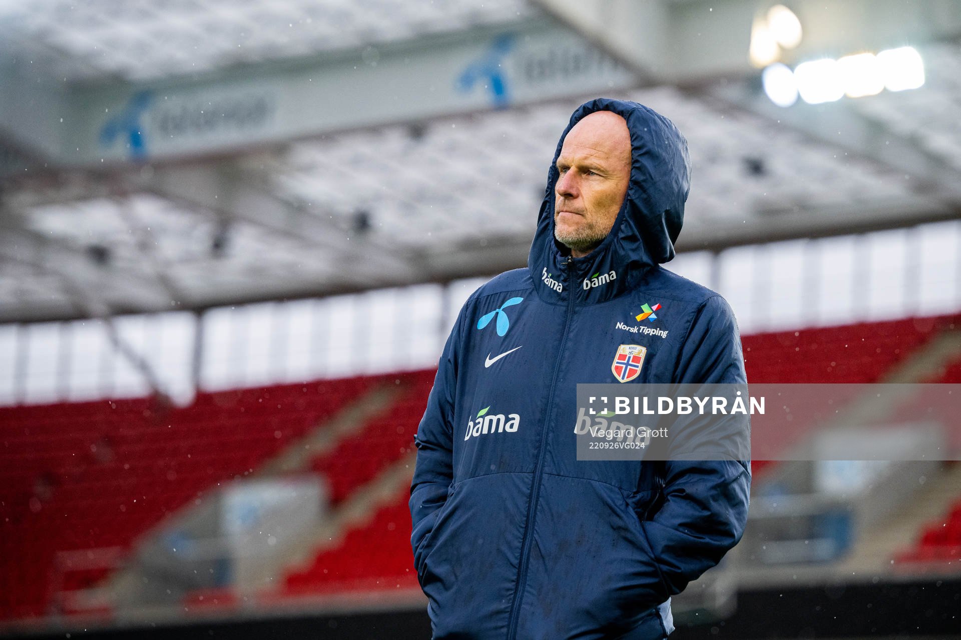 Ståle Solbakken, head coach of the Norwegian national