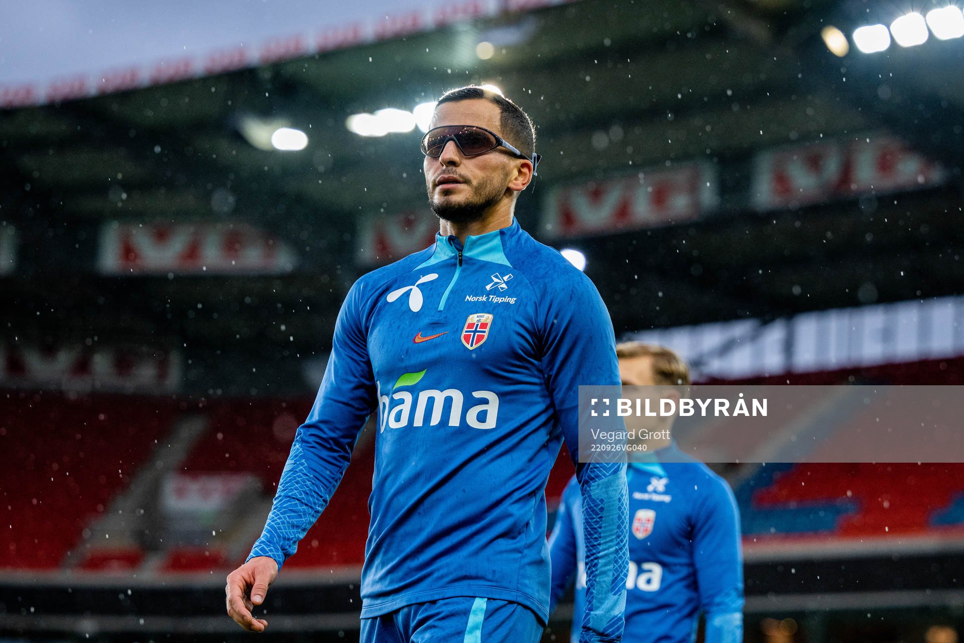 Omar Elabdellaoui of the Norwegian national football team