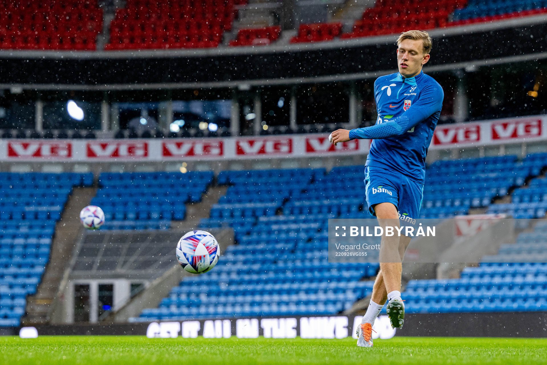 Marcus Holmgren Pedersen of the Norwegian national football