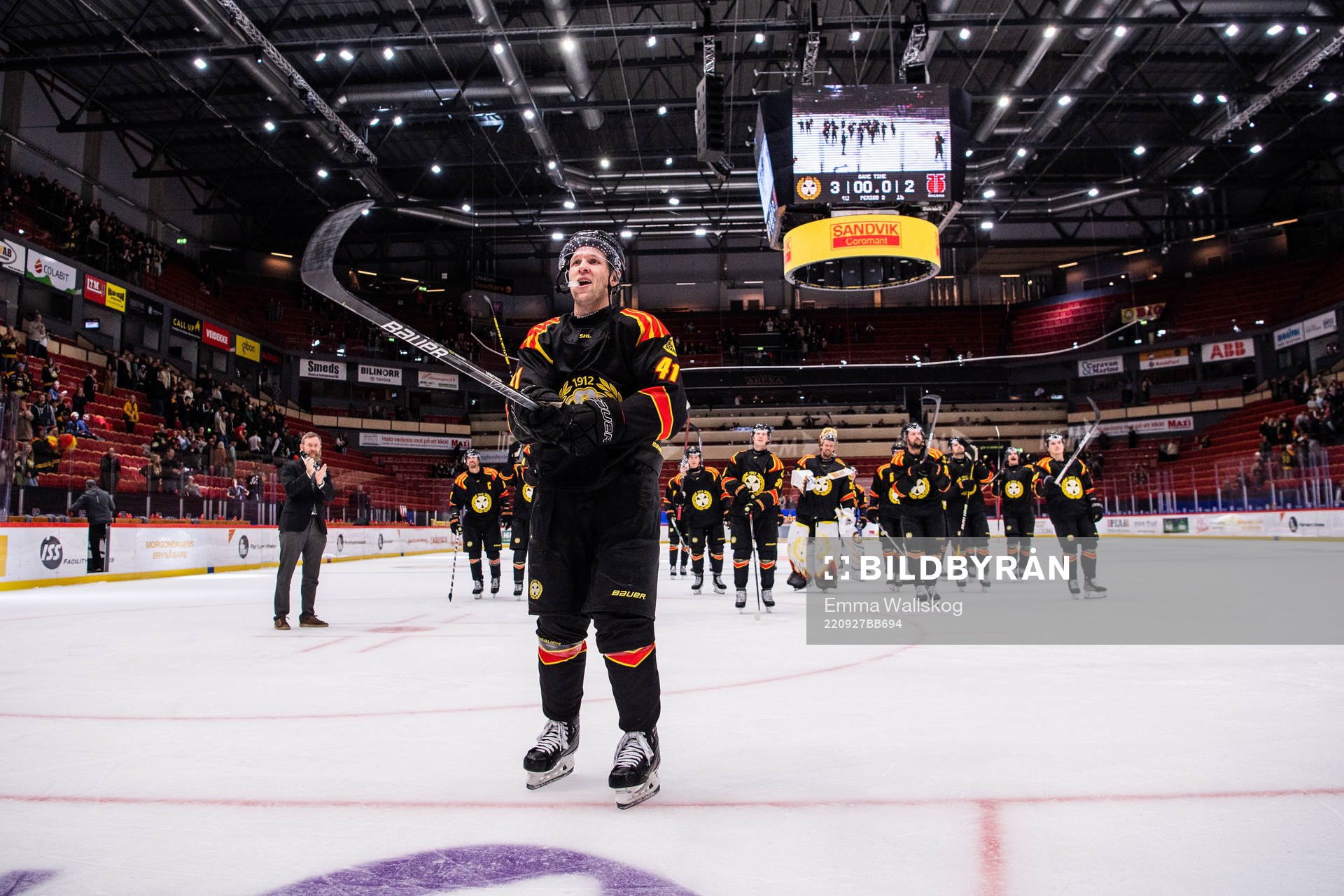 Brynäs Greg Scott jublar