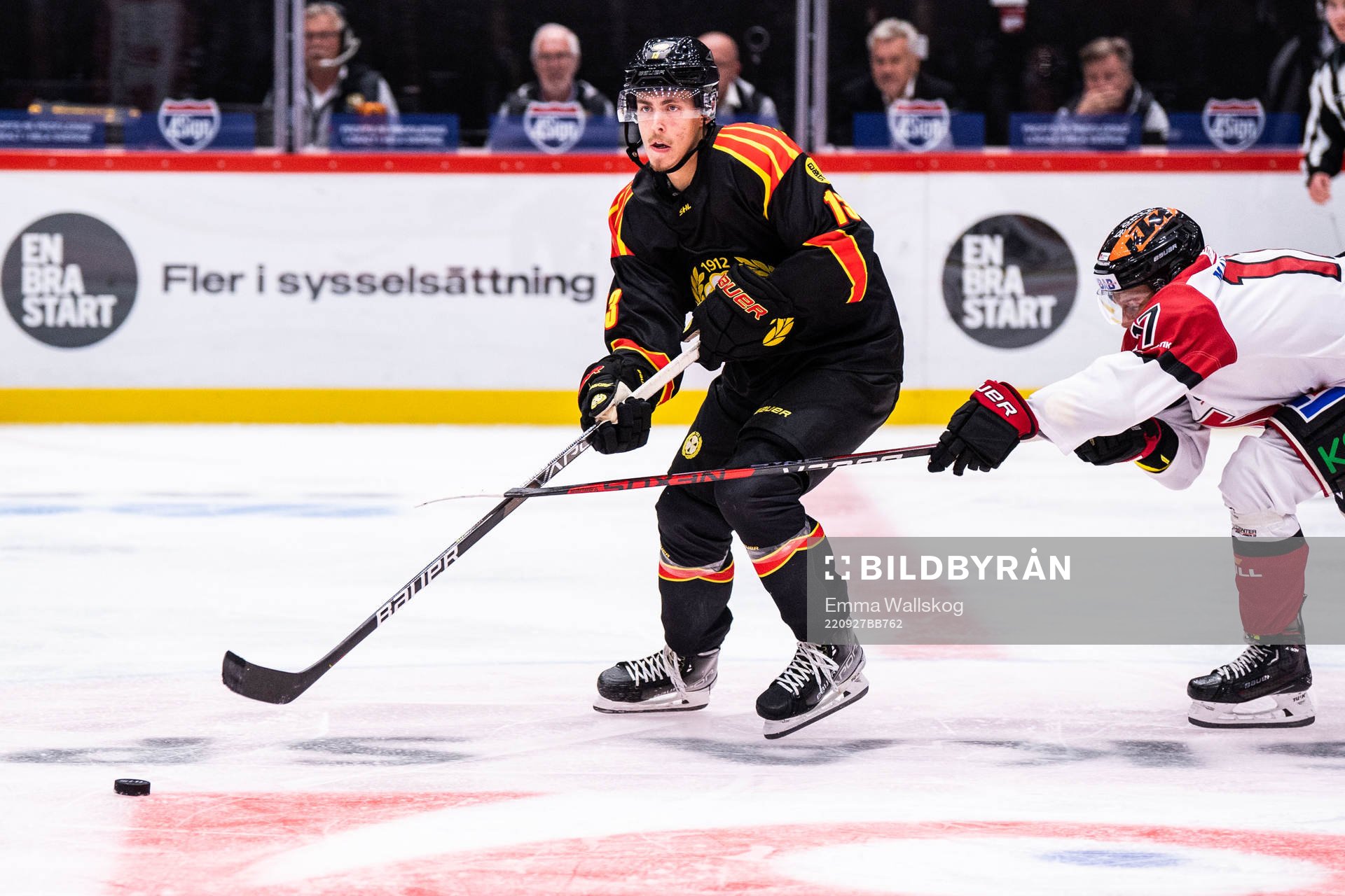 Brynäs Samuel Johannesson och Örebros William Wikman