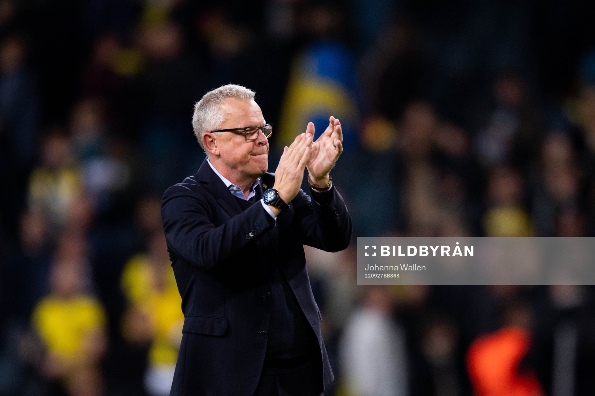 Head coach Janne Andersson of Sweden