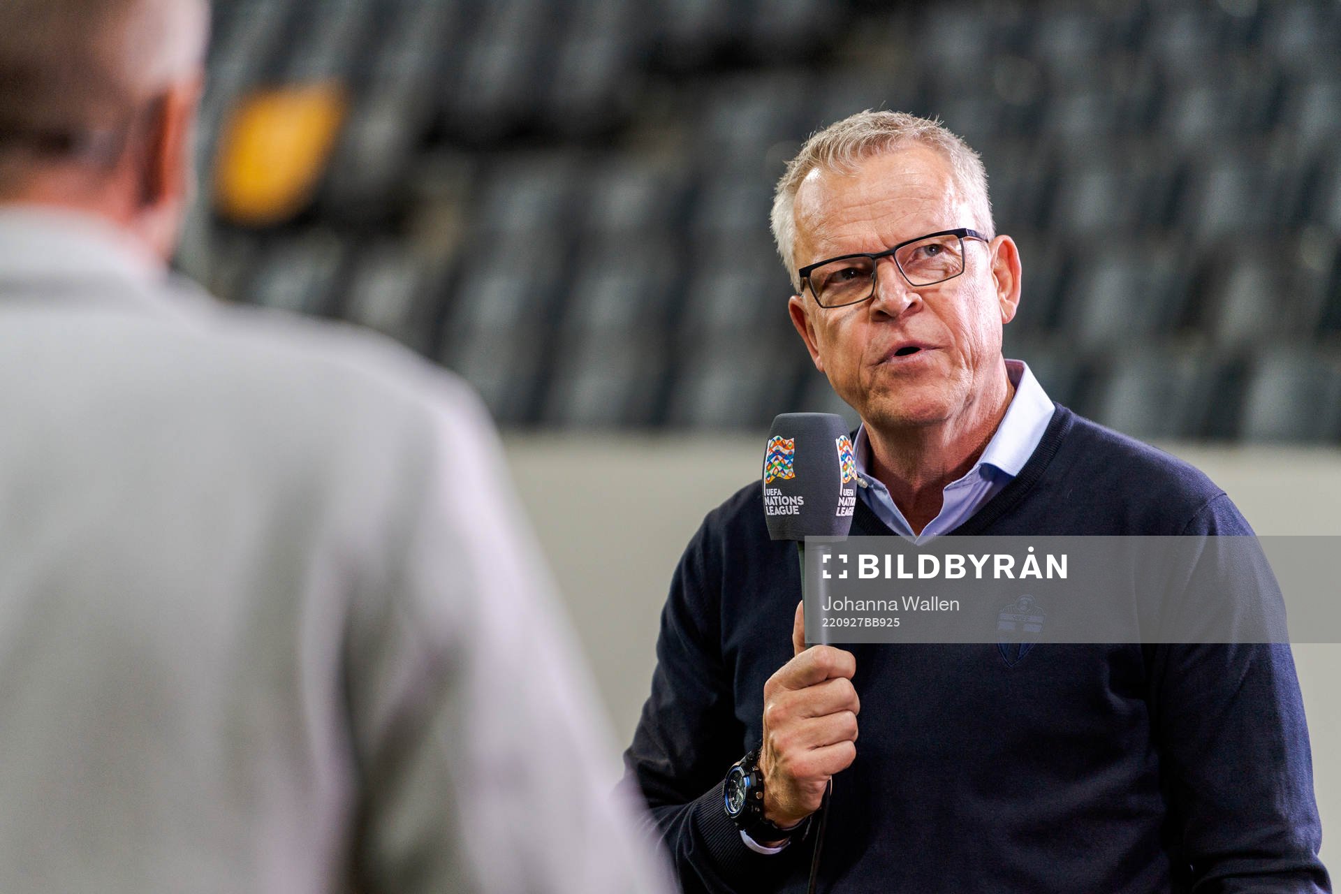 Head coach Janne Andersson of Sweden