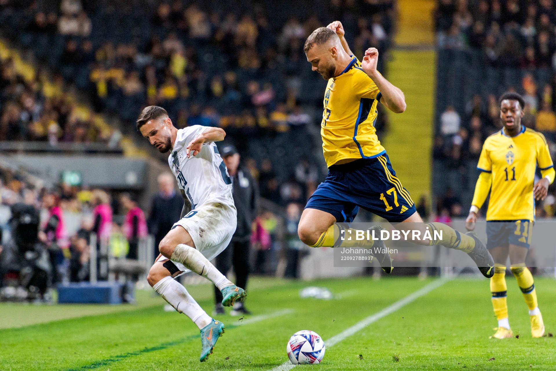 Miha Mevlja of Slovenia and Jesper Karlström of Sweden