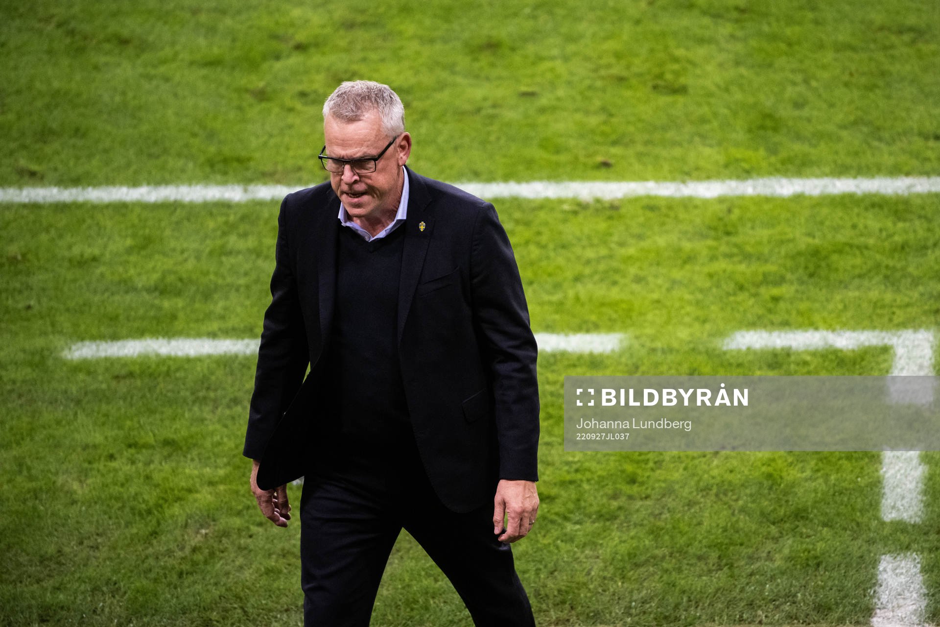 Head coach Janne Andersson of Sweden