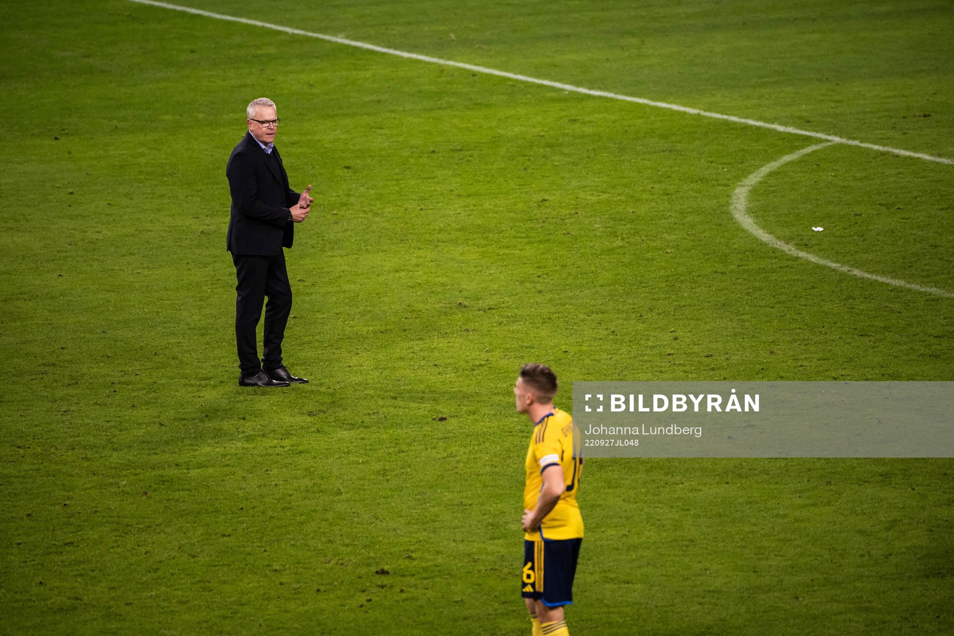 Head coach Janne Andersson of Sweden