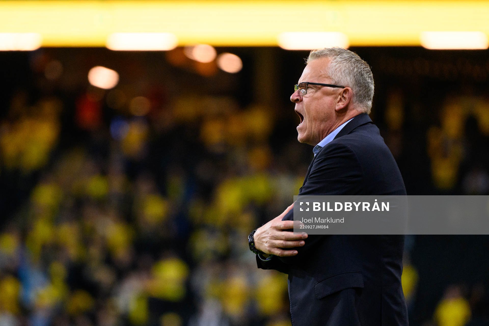 Head coach Janne Andersson of Sweden