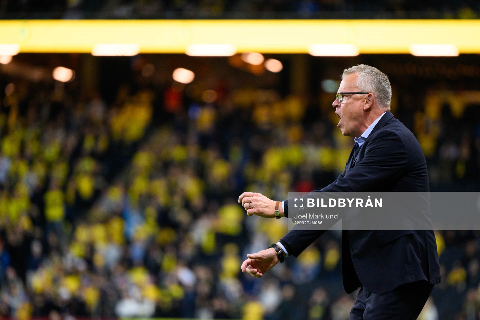 Head coach Janne Andersson of Sweden