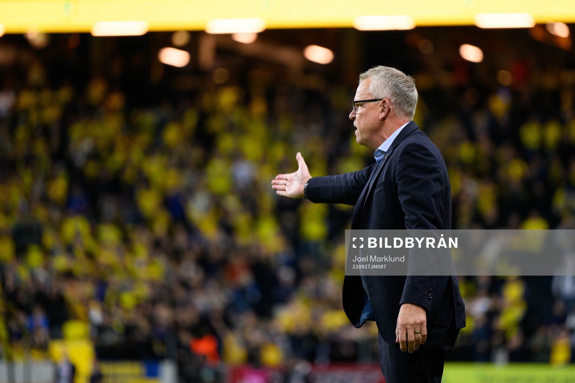 Head coach Janne Andersson of Sweden