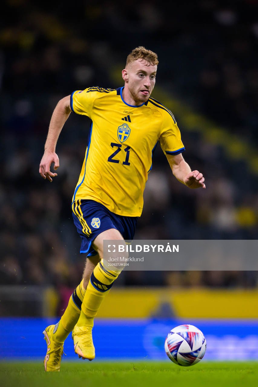 Dejan Kulusevski of Sweden