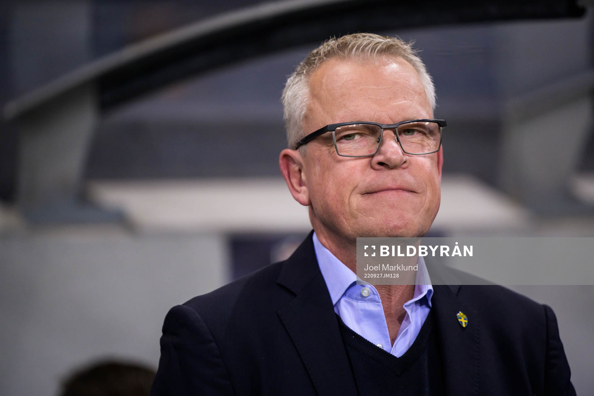 Head coach Janne Andersson of Sweden