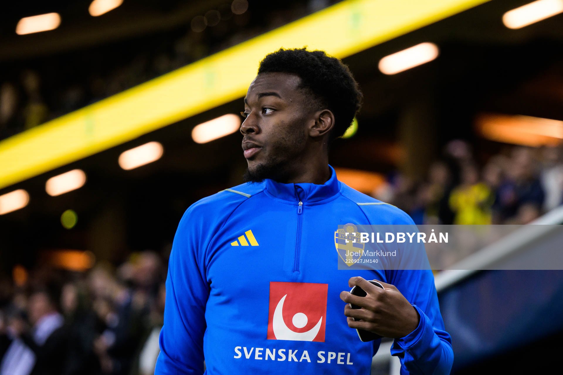 Anthony Elanga of Sweden