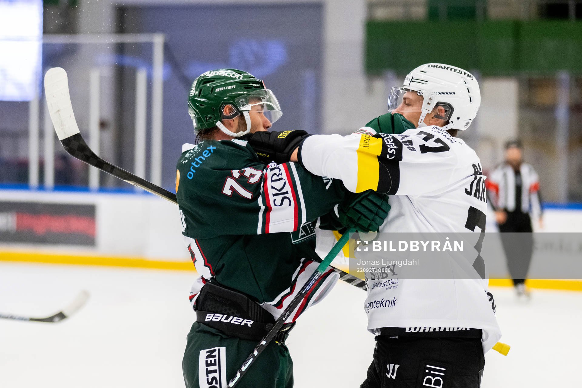 Tingsryds Anton Gradin och Västerås Ludvig Jardeskog